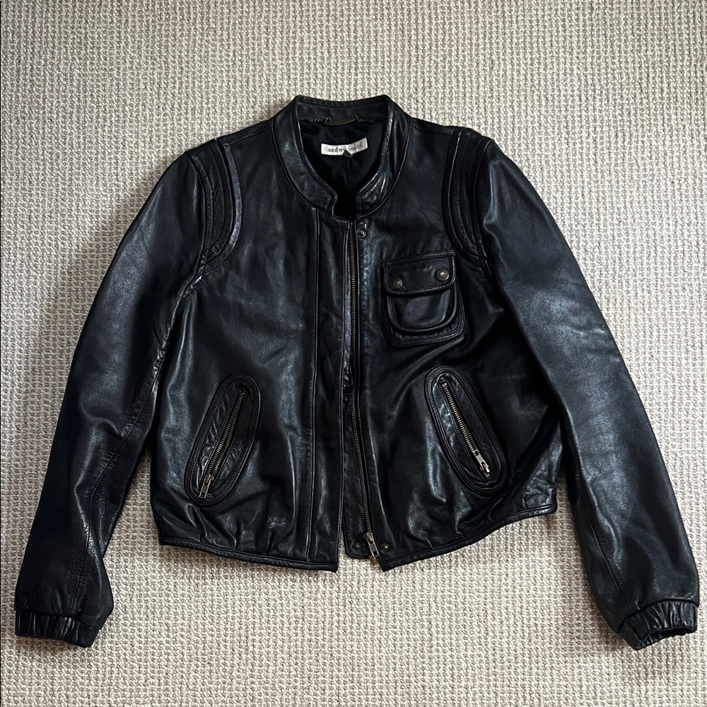See By Chloe Black Leather Jacket
